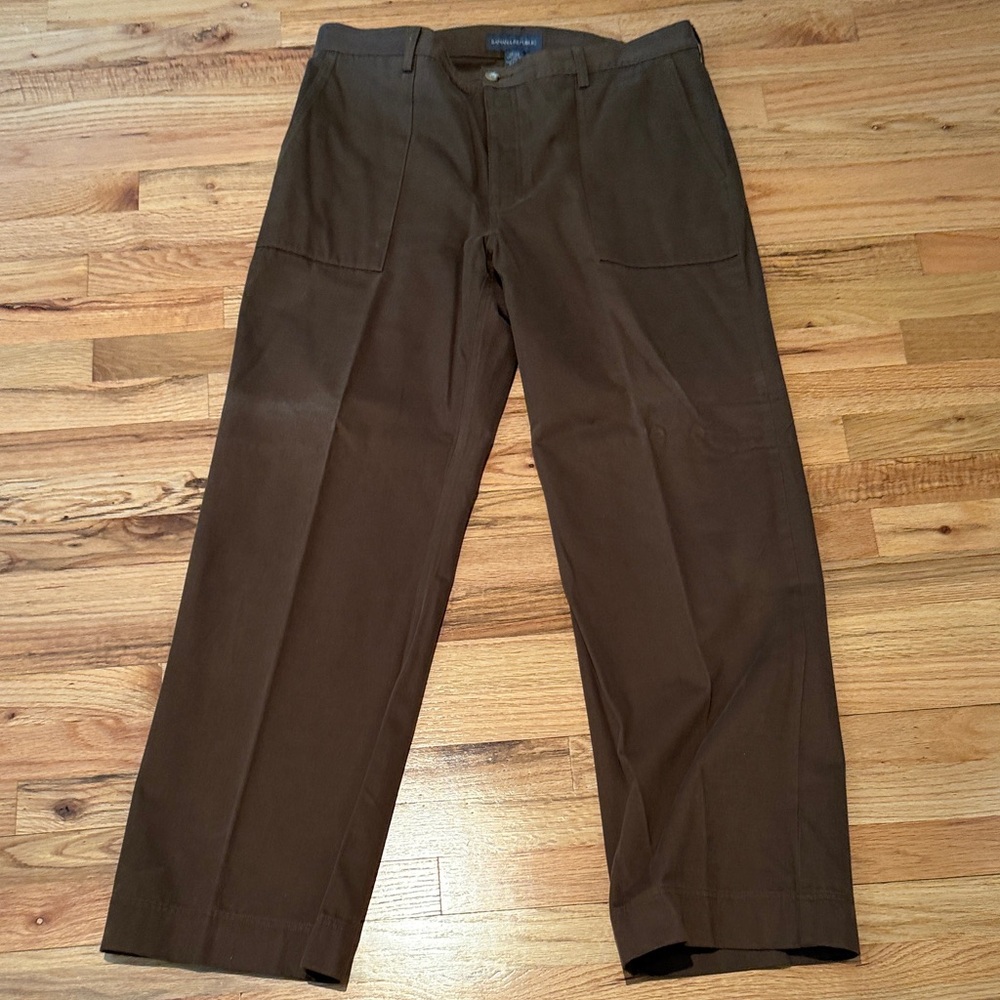Banana Republic Men's Dark Brown Cargo Pants